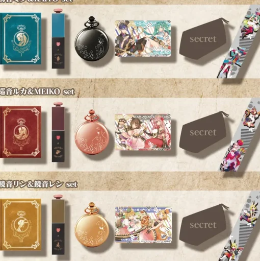 cosme play Fairy Tale Cosmetics × Hatsune Miku Bottle Lip Gloss