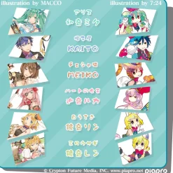 cosme play Fairy Tale Cosmetics × Hatsune Miku Cosmetics Set