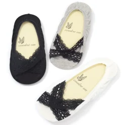 coudre un Lace Cross Strap Low-Cut Liner Socks