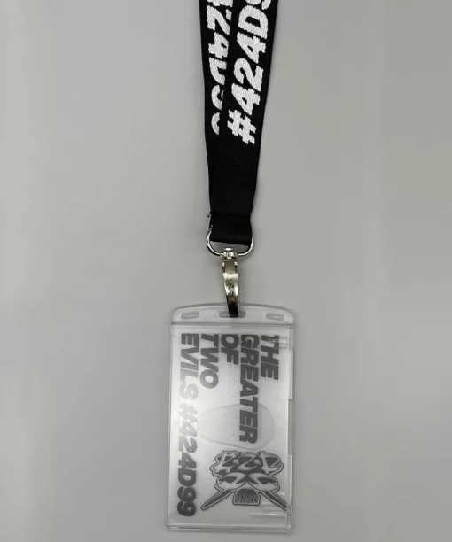 #424D99 - NECK STRAP