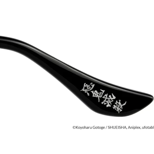Demon Slayer: Kimetsu no Yaiba Collaboration Shinobu Kocho Model Glass Frame w/ Original Eyeglass Case & Cleaning Cloth Set