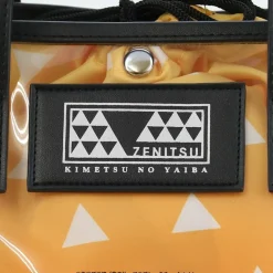 Demon Slayer: Kimetsu no Yaiba Zenitsu Agatsuma Clear Bag with Pouch