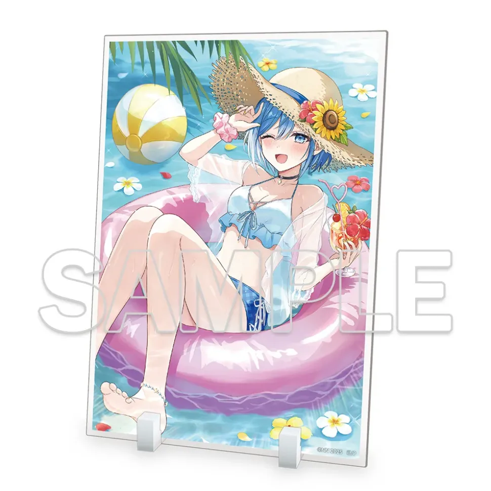 Dengeki Bunko Does Friendship Between Men and Women Exist? (No, It Doesn’t!) Acrylic Plate Summer Ver. 2