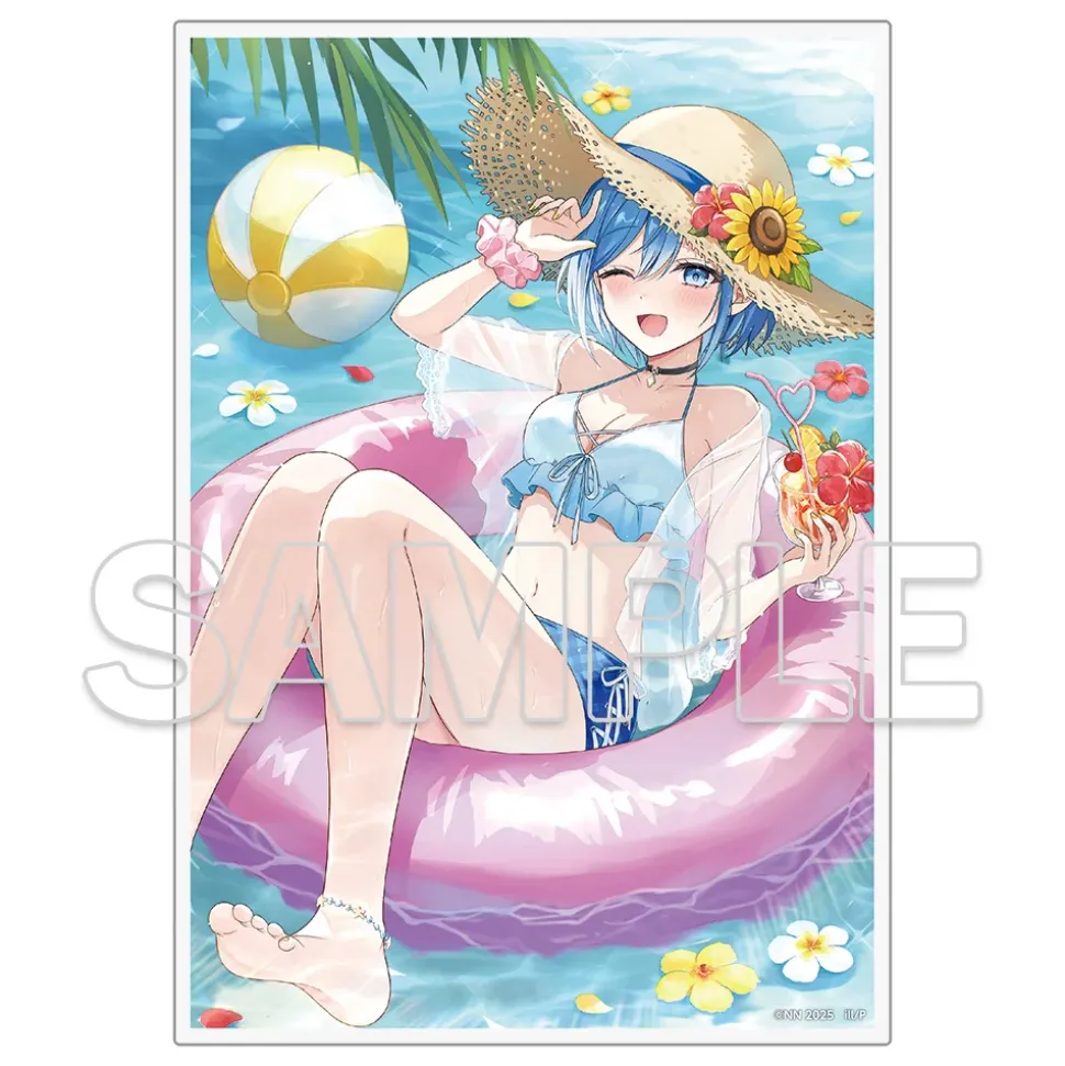 Dengeki Bunko Does Friendship Between Men and Women Exist? (No, It Doesn’t!) Acrylic Plate Summer Ver. 2