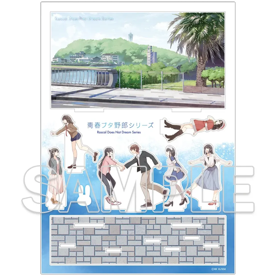 Dengeki Bunko Rascal Does Not Dream Series University Student Arc Group Visual Acrylic Diorama