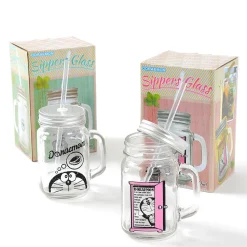 Doraemon Sippers Glass