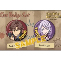 Double Decker! Doug & Kirill Pin Badge Set Vol. 2