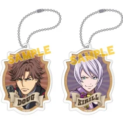 Double Decker! Doug & Kirill Acrylic Keychain Collection