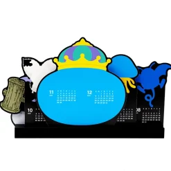 Dragon Quest Bungu Calendar w/ Wooden Base 2026 A Swarm of Monsters Appeared!