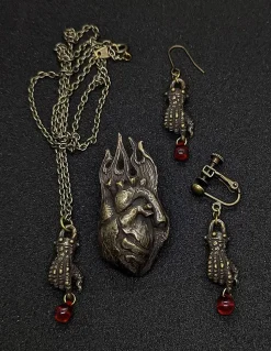 Dragon's Dogma 2 Dragon Hand (Piercing/Earring) For One Ear