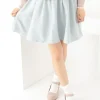 earth music&ecology Gathered Tuck Skirt