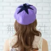 Eggplant Beret