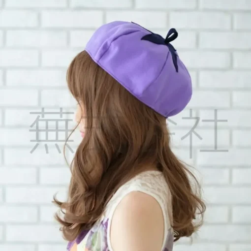 Eggplant Beret