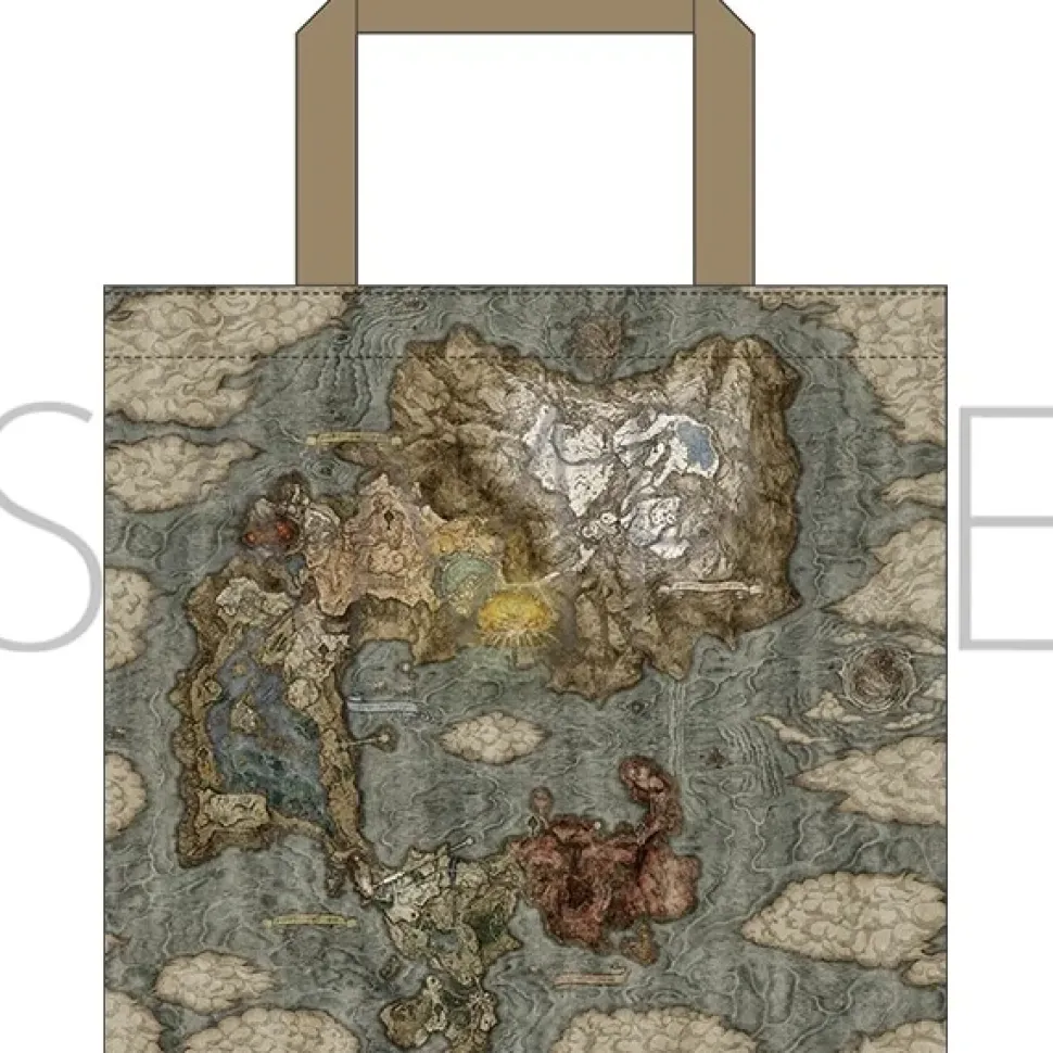 Elden Ring Full Color Tote Bag MAP