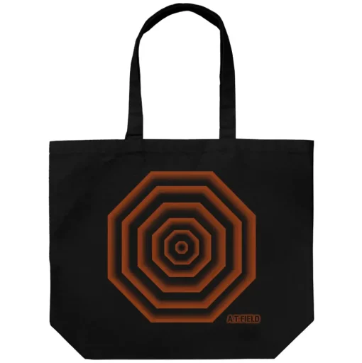 Evangelion A.T. Field Large Tote Bag Black