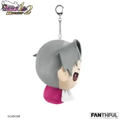Fanthful Ace Attorney Investigations Plushie Keychain Miles Edgeworth (7 Years Ago)