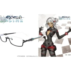 Fate/Extella Link Attila Model Collaboration Glasses (Clear Lenses)