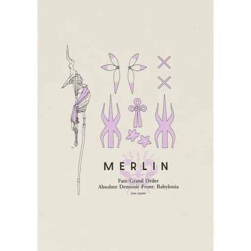 Fate/Grand Order - Absolute Demonic Front: Babylonia Merlin Tote Bag