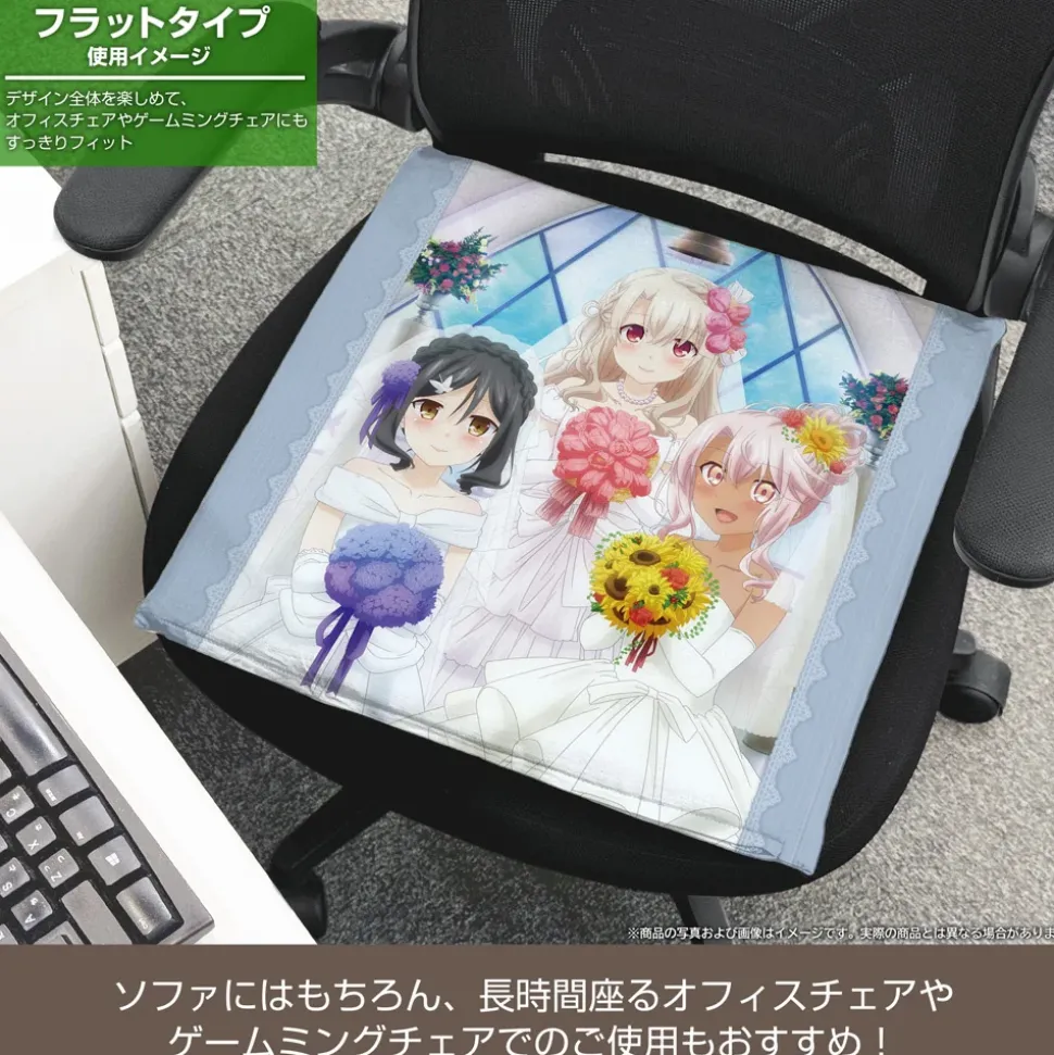 Fate/Kaleid Liner Prisma Illya Prisma Phantasm Illya & Miyu & Chloe Double-Sided Print Cushion Cover