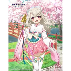 Fate/kaleid liner Prisma Illya: Licht - The Nameless Girl W Suede B2 Tapestry Illya: Shrine Maiden Ver.