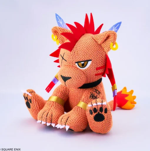Final Fantasy VII Remake Red XIII Knitted Plushie (Re-run)