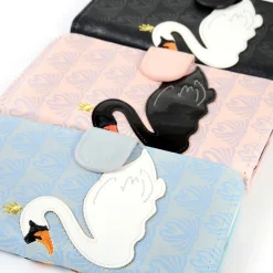 FLAPPER Swan Appliqué Smartphone Flip Case