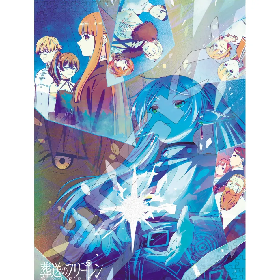 Frieren: Beyond Journey's End Holo Kira 500-Piece Jigsaw Puzzle First-Class Mage Exam
