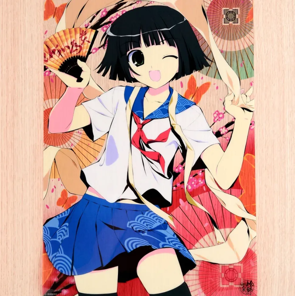 Fumio's “Heisei Nunosarashi Mai” Clear Poster