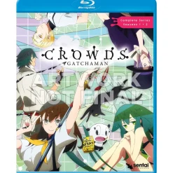 Gatchaman Crowds Seasons 1 & 2 Complete Collection Blu-ray