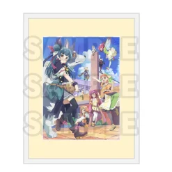 Genjitsu no Yohane: SUNSHINE IN THE MIRROR Anime Key Visual A4-Size Framed Art