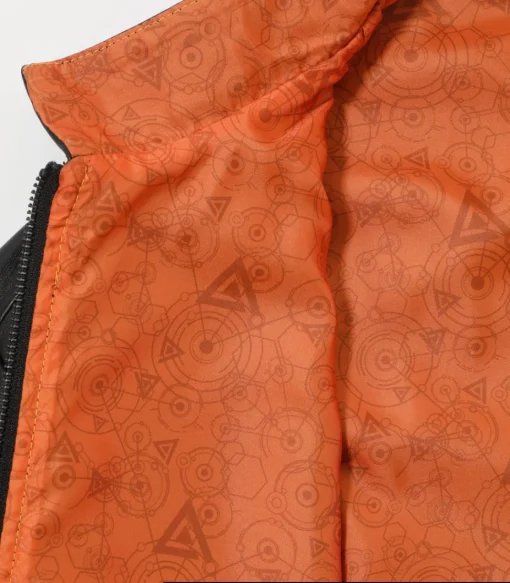 Ghost in the Shell Motoko Black Lamb Leather Blouson