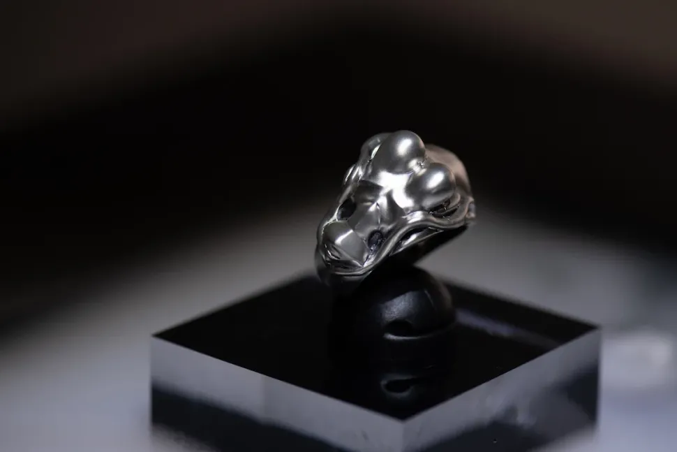 Ghost in the Shell: SAC_2045 x haraKIRI Collaboration Accessory Motoko Ring (Sizes 15-22)