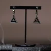 Ghost in the Shell: SAC_2045 x haraKIRI Collaboration Accessory Public Security Section 9 Clip-On Earrings