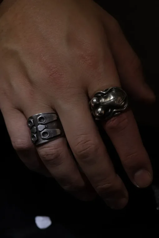 Ghost in the Shell: SAC_2045 x haraKIRI Collaboration Accessory Connector Ring (Sizes 15-22)