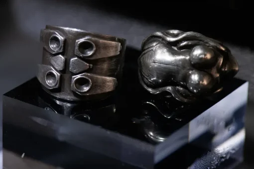 Ghost in the Shell: SAC_2045 x haraKIRI Collaboration Accessory Connector Ring (Sizes 15-22)