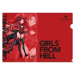 Girls from Hell A4 Clear File Set A