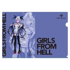 Girls from Hell A4 Clear File Set A