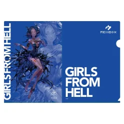 Girls from Hell A4 Clear File Set B
