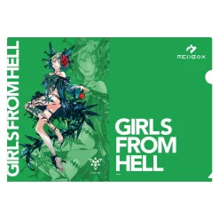 Girls from Hell A4 Clear File Set B
