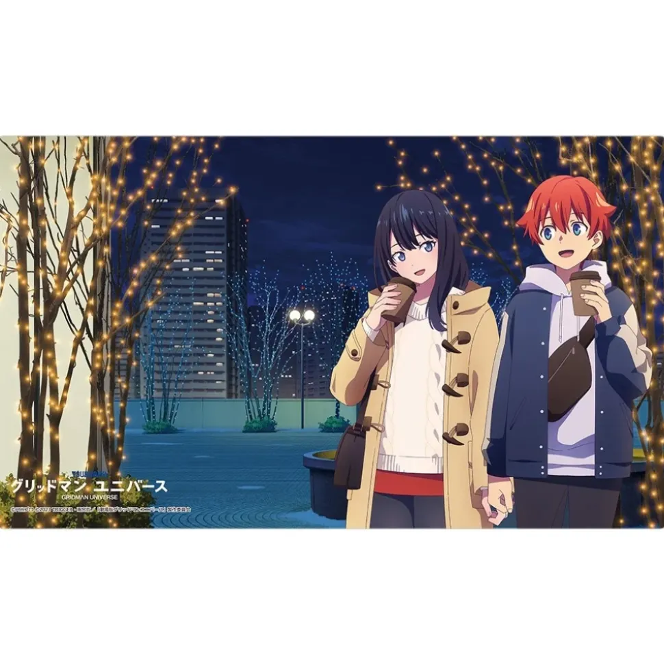 Gridman Universe Rubber Mat Yuta Hibiki & Rikka Takarada: Winter Date Ver.