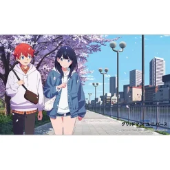 Gridman Universe Rubber Playmat Yuta & Rikka: Sakura Date Ver.