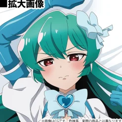 Gushing Over Magical Girls 2-Way Tricot Dakimakura Pillow Cover Magia Azure