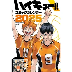 Haikyu!! 2025 Comic Calendar w/ Cards