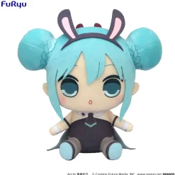 Hatsune Miku: Black Rabbit Ver. Kyurumaru Big Plush Toy (Re-run)