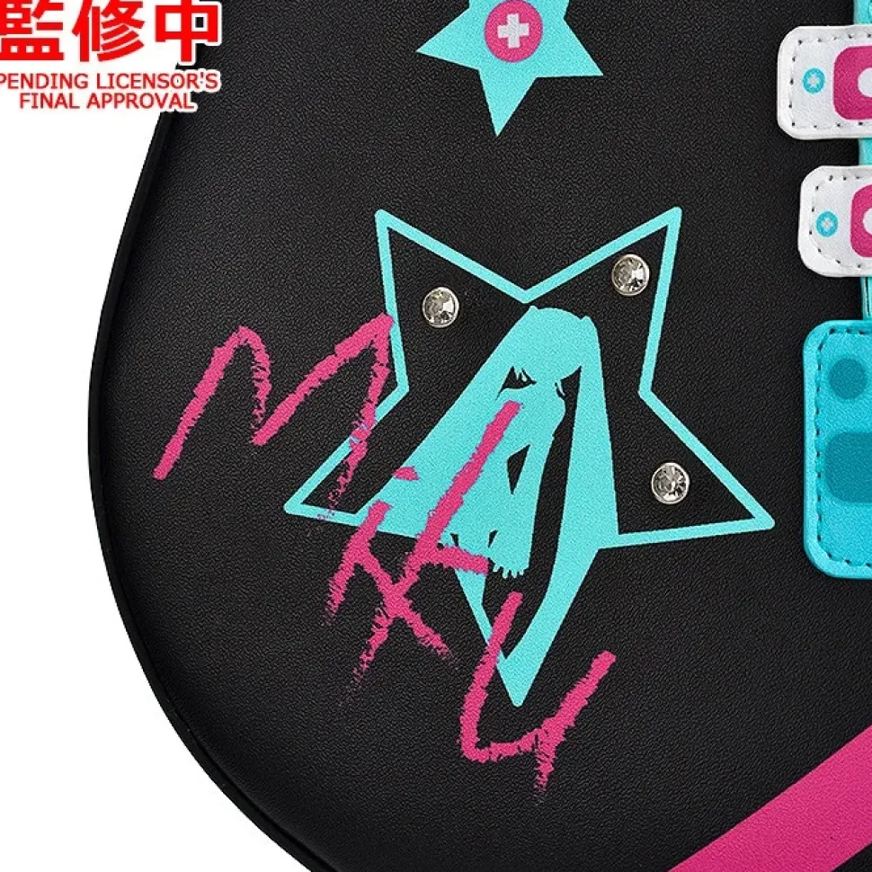 Hatsune Miku Guitar-Shaped Shoulder Bag