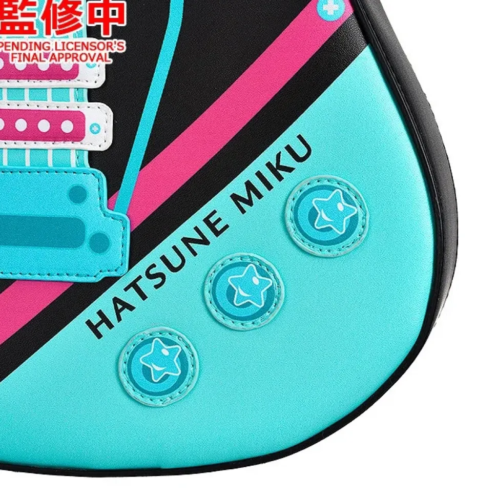 Hatsune Miku Guitar-Shaped Shoulder Bag