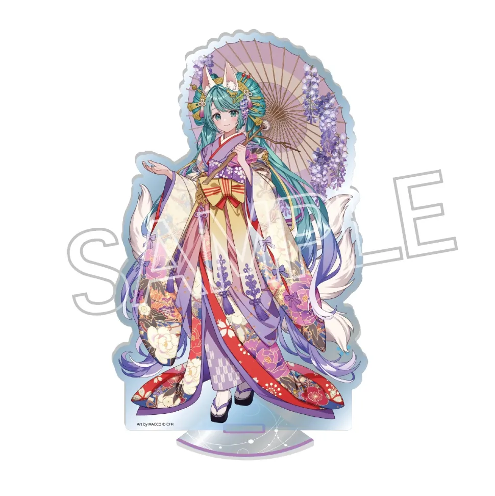 Hatsune Miku Hyakki Yakou -Reien- Acrylic Stand L Shirogitsune