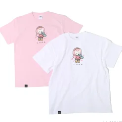 Hatsune Miku Piapro Kids! Megurine Luka Pink T-Shirt