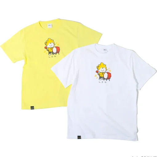 Hatsune Miku Piapro Kids! Kagamine Len Yellow T-Shirt