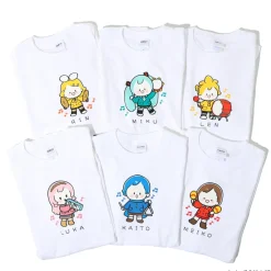 Hatsune Miku Piapro Kids! Meiko Kids' White T-Shirt